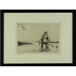 Churchill Ettinger, Etching