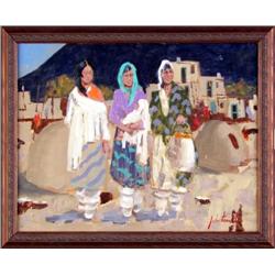 John Franklin, Oil on Board