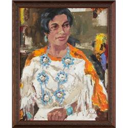 John Franklin, Oil on Board