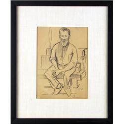 Adolf Dehn, Graphite on Paper