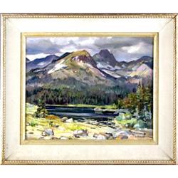 George Cherepov, Oil on Board