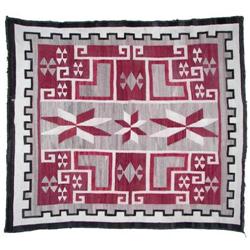 Navajo Weaving with Valero Stars