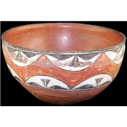 Large Zia Bowl 1910-1920