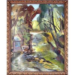 John E. Thompson, Oil on Canvas
