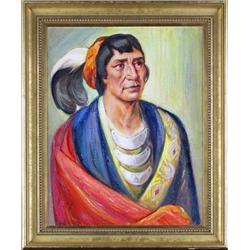 Joseph Imhof, Oil on Board