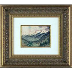 Charles Partridge Adams, Watercolor