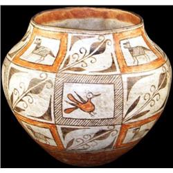 Acoma Jar, Pictorial, circa 1920