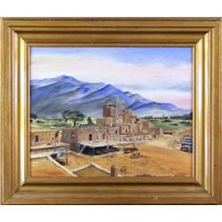 Edward Duran, Oil on Board