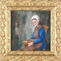 Anne Fisher, Oil on Board