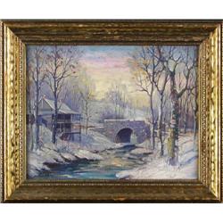 C.W. Fryer, Oil on Canvas