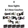 Image 1 : 8 x Sights & 5 Bow Coachs