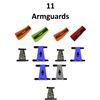 Image 1 : 11 x Armguards