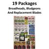 Image 1 : 19 x Broadheads & 2 x Bludgeons