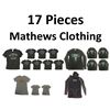 Image 1 : 17 x Mathews Clothing