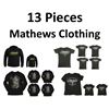 Image 1 : 13 x Mathews Clothing