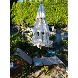 Lounger and Umbrella A