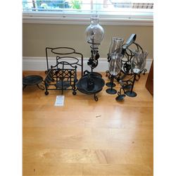 Glass and Metal Decor A