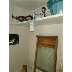 Stained Glass and Washboard