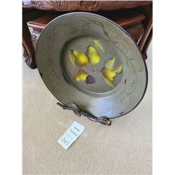 Bowl on Stand, Lamp and more A