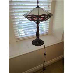 Stained a Glass Lamp C