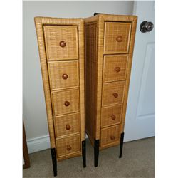 Two Wicker Chests