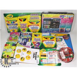NEW XL-LARGE LOT OF CRAYOLA