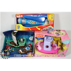 NEW ITEMS FISHER PRICE SAIL BOAT