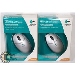 NEW 2 LOGITECH MINI