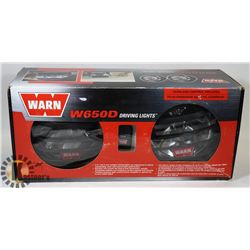 WARN 6 1/2" DRIVING LIGHTS
