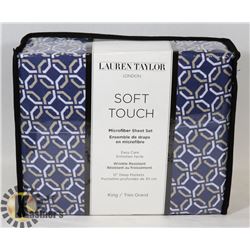 NEW KING SIZE MICROFIBER SHEET SET