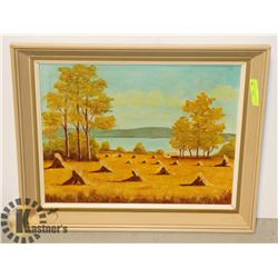 VINTAGE ORIGINAL OIL PAINTING