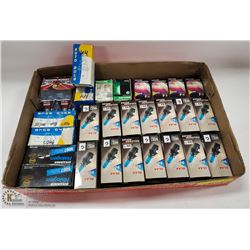 TRAY OF HALOGEN AUTOMOTIVE BULBS