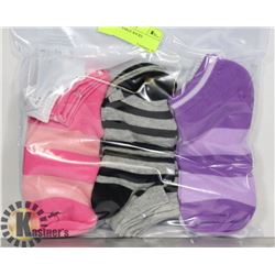 3PK LADIES ANKLE SOCKS
