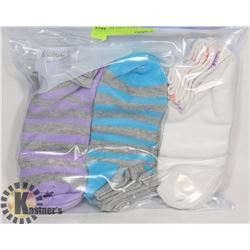 3PK LADIES ANKLE SOCKS