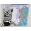 Image 1 : 3PK LADIES ANKLE SOCKS