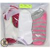Image 1 : 3PK LADIES ANKLE SOCKS