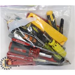 BAG OF HAND TOOLS