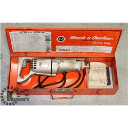 BLACK & DECKER HEAVY DUTY SABRE SAW