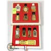 Image 1 : SET OF 10 VINTAGE PERFUMES OF FRANCE MINI BOTTLES