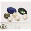 Image 1 : #154-LAPIZ LAZULI/LABRADORITE/FRESH WATER PEARL