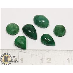 #175-GREEN EMERALD GEMSTONE 66.20ct