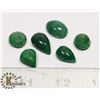 Image 1 : #175-GREEN EMERALD GEMSTONE 66.20ct