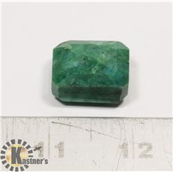#219-GREEN EMERALD GEMSTONE 65.5ct