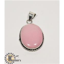 #109-ROSE QUARTZ PENDANT