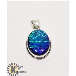 #125-AUSTRALIAN TRIPLET OPAL PENDANT