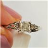 Image 1 : 14K WHITE GOLD DIAMOND(0.6CT) DIAMOND