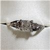 Image 5 : 14K WHITE GOLD DIAMOND(0.6CT) DIAMOND