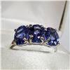 Image 1 : 10K WHITE GOLD TANZANITE(3015CT) RING