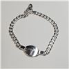Image 1 : SILVER  BRACELET (~LENGTH 8INCHES) (~WEIGHT 12.5G)
