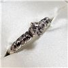 Image 4 : 10K WHITE GOLD DIAMOND(0.4CT) DIAMOND(0.08CT)